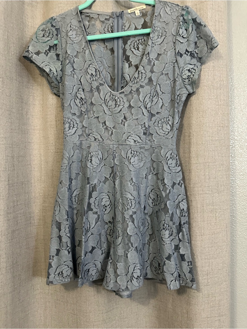 Charlotte Russe Romper Lace Dress
